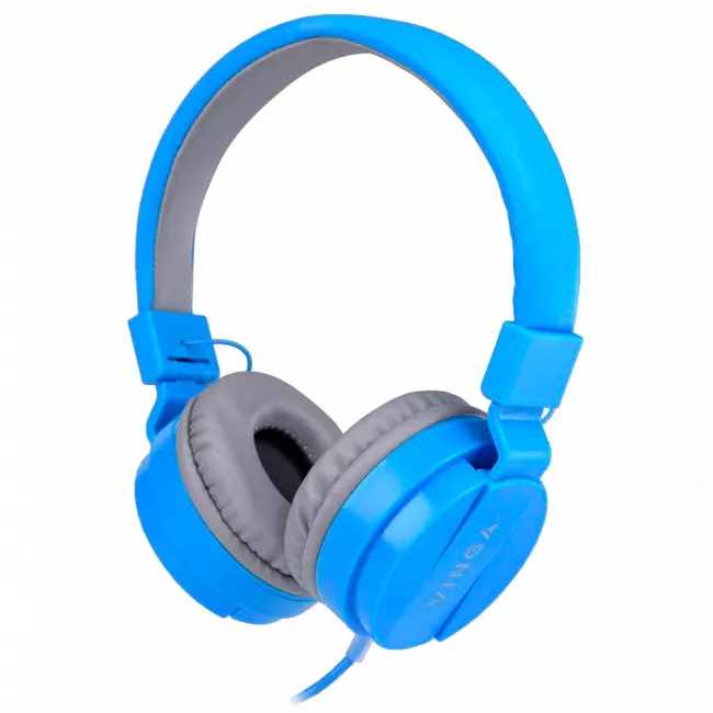 Навушники Vinga HSM035 Blue New Mobile (HSM035BL)