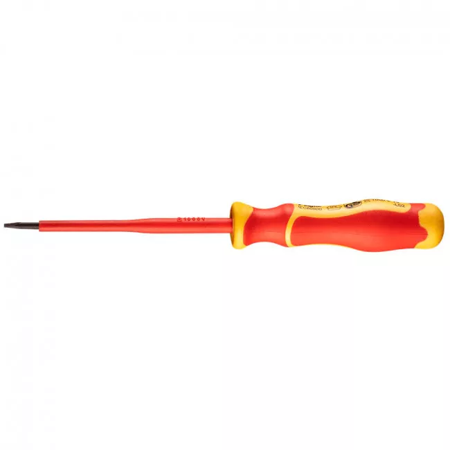 Отвертка NEO шлицевая 0.6x3 x100 mm, 1000 В (04-131)