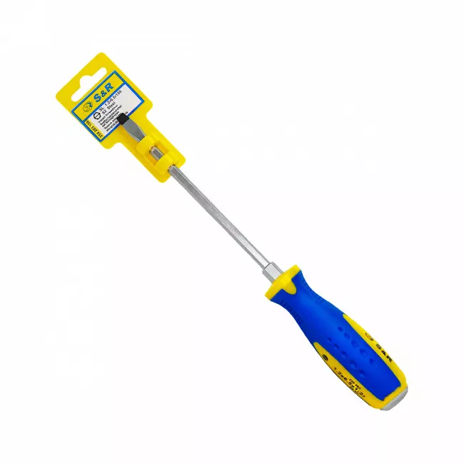 Отвертка S&R SL6,5×150 мм (250283156) Отвертка S&R SL6,5×150 мм (250283156)