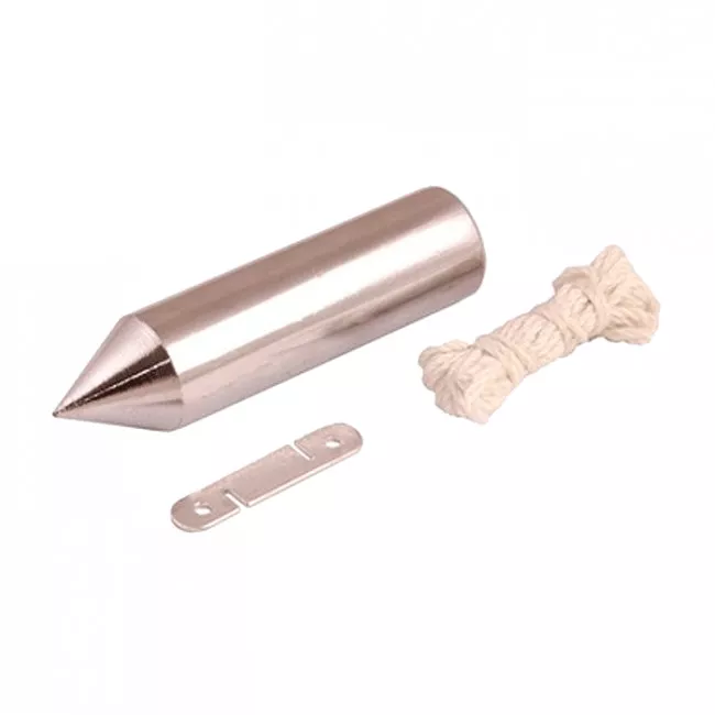Отвес строительный цилиндрический, 300 г MASTERTOOL (30-0605)