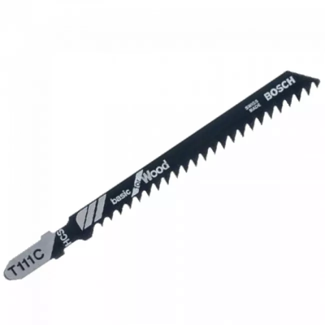 Пилка для лобзика Bosch по дереву T 111 C, 3×100 мм, 100 шт (2608637878) Пилка для лобзика Bosch по дереву T 111 C, 3×100 мм, 100 шт (2608637878)