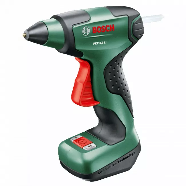 Пистолет клеевой BOSCH PKP 3,6 LI, 3.6В, стержень 7х150мм (0603264620)