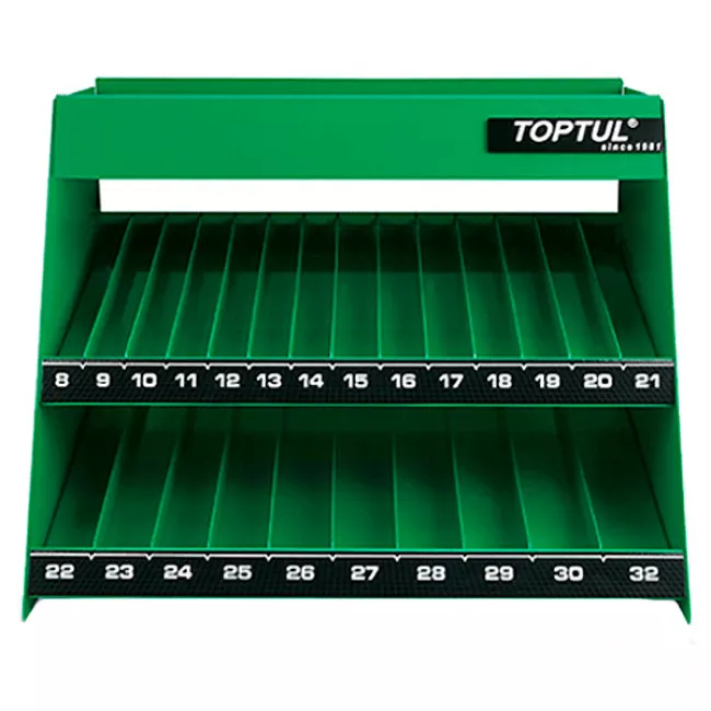 Полка выставочная TOPTUL для головок 1/2"  (TBAB0304)