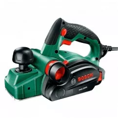 Рубанок Bosch PHO 2000, 680 Вт, ніж 82мм, стругання 2 мм, вибірка паза 8 мм, 2.4кг (0.603.2A4.120)