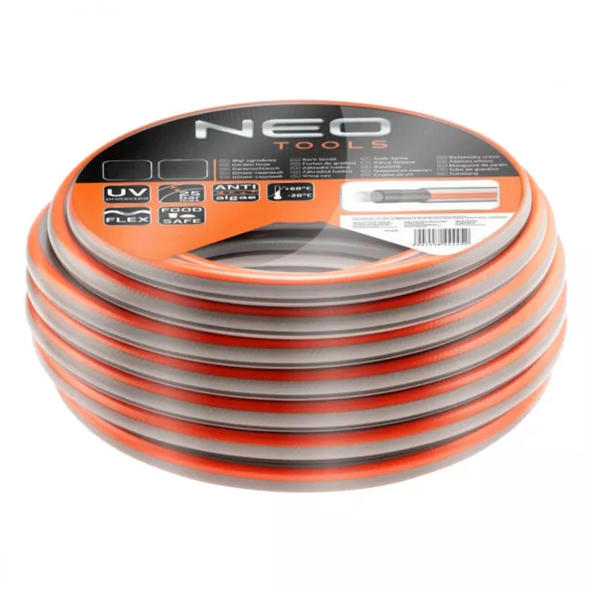 Шланг NEO садовий 20м, 1/2, 4-шар. Optima -20 ° / + 60 ° C (15-820) Шланг NEO садовий 20м, 1/2, 4-шар. Optima -20 ° / + 60 ° C (15-820)