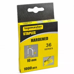 Скобы для ручного степлера Topmaster 10 мм тип 36 (L) 1000 шт. (511321)