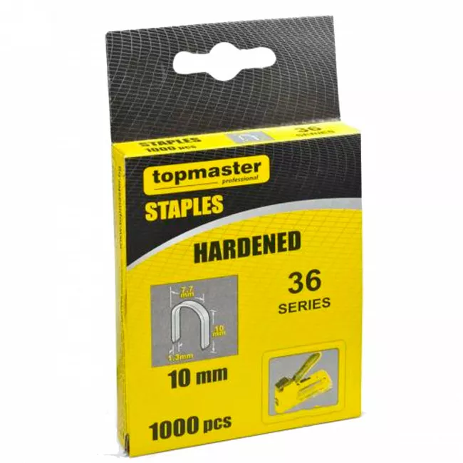 Скоби для ручного степлера Topmaster 10 мм тип 36(L) 1000 шт. (511321)