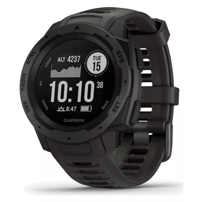 Смарт-годинник Garmin Instinct Graphite (010-02064-00)