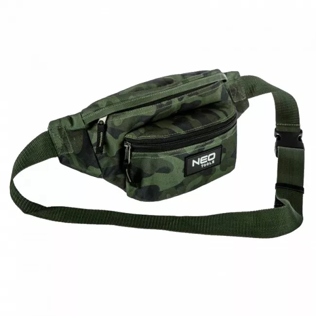 Сумка NEO CAMO на пояс, 36х12 см, нейлон 600, усиленная (84-324)