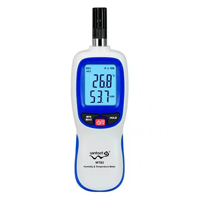 Термогигрометр Bluetooth (0%~100%RH) WT83B WINTACT (WT83B) Термогигрометр Bluetooth (0%~100%RH) WT83B WINTACT (WT83B)