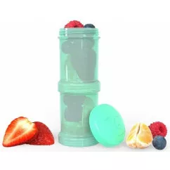 Twistshake контейнеры 2x100мл, мятный (69851) (78305)