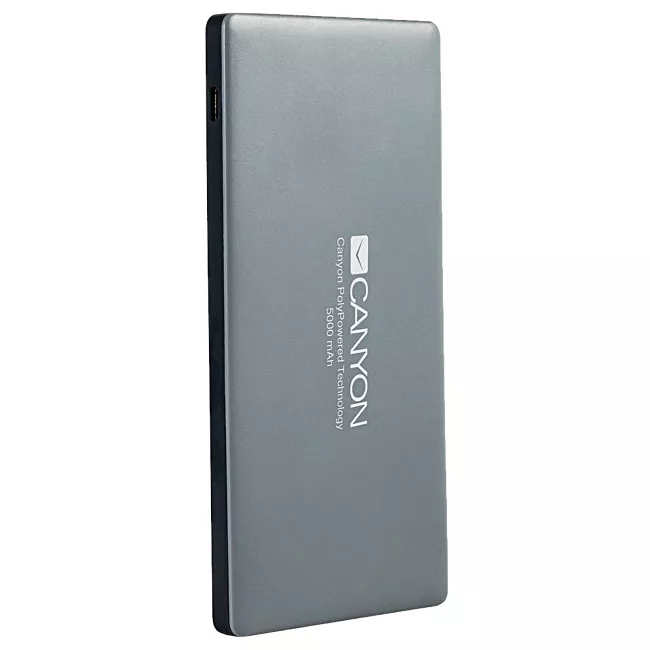 Универсальная мобильная батарея Canyon 5000 mAh Black (CNS-TPBP5DG) Универсальная мобильная батарея Canyon 5000 mAh Black (CNS-TPBP5DG)