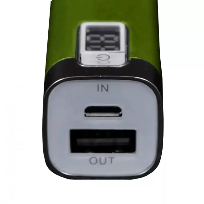 Внешнее зарядное устройство Power Bank DOCA D516 (2600mAh), зеленый (111-1002green)