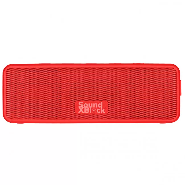 Акустическая система 2E SoundXBlock TWS, MP3, Wireless, Waterproof Red (2E-BSSXBWRD)
