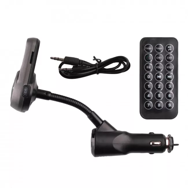 FM-трансмиттер Grand-X 96GRX HSP, BT V4.2, 1USB QC3.0, 1USB 2,4А (96GRX)