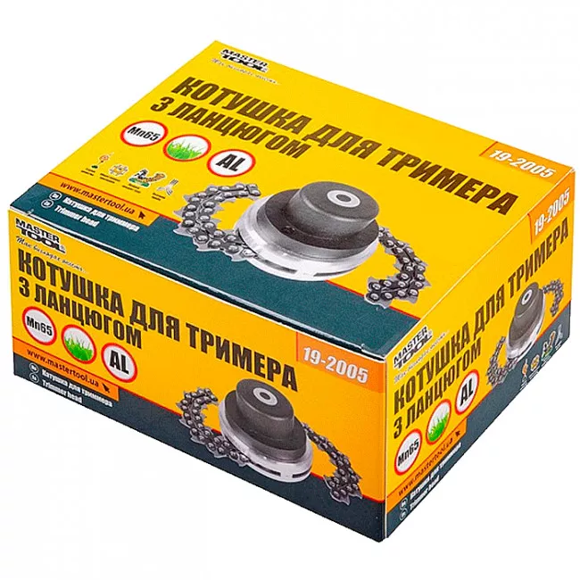 Катушка для триммера MASTER TOOL с цепью (19-2005)
