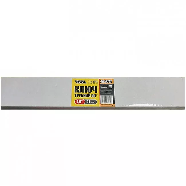 Ключ трубный MASTER TOOL 90° 1" (210 мм) (76-0741)