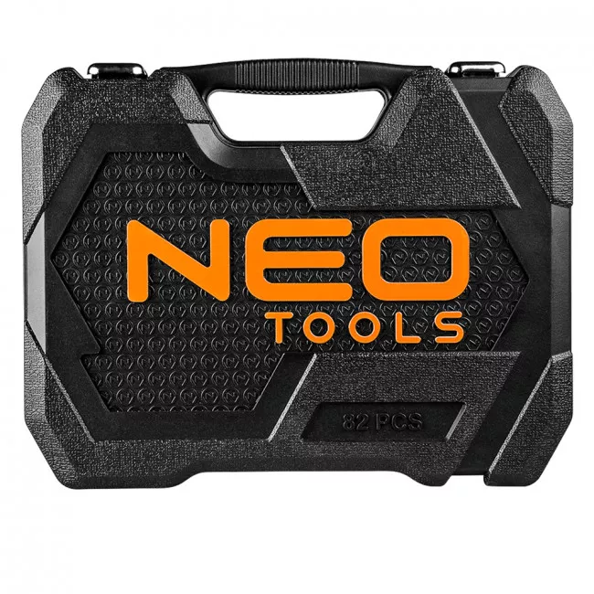 Набір інструментів NEO, 82 од., 1/2, 1/4, CrV (08-672)