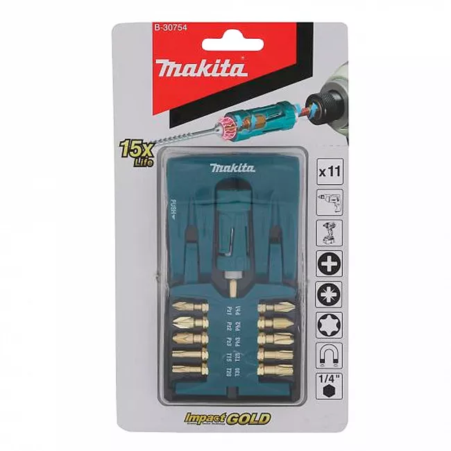 Набор торсионных бит Ultra Mag Makita 11 шт (B-30754)