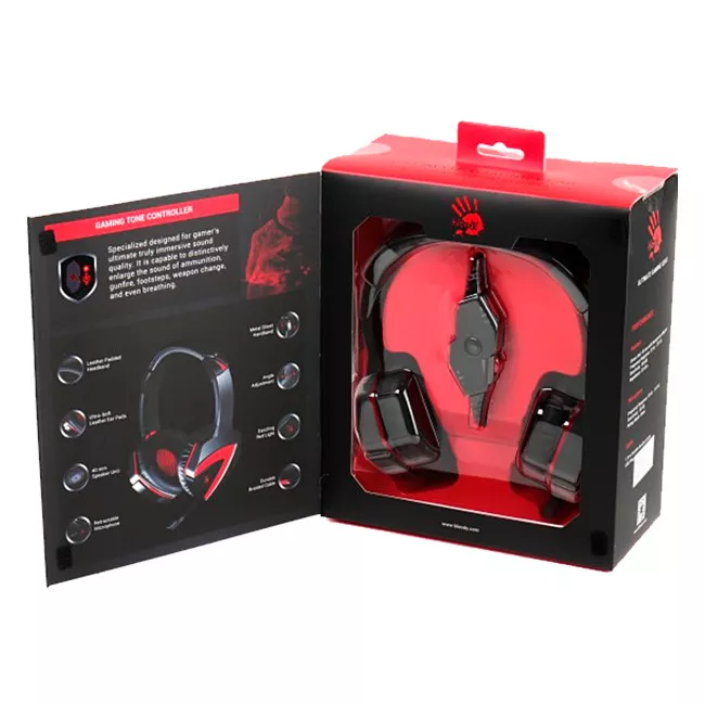 Наушники A4tech Bloody G501 Black/Red