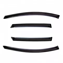 NLD.SLRRRS0532 Дефлектори вікон 4 door LAND ROVER RANGE ROVER SPORT 2005-2013, темний