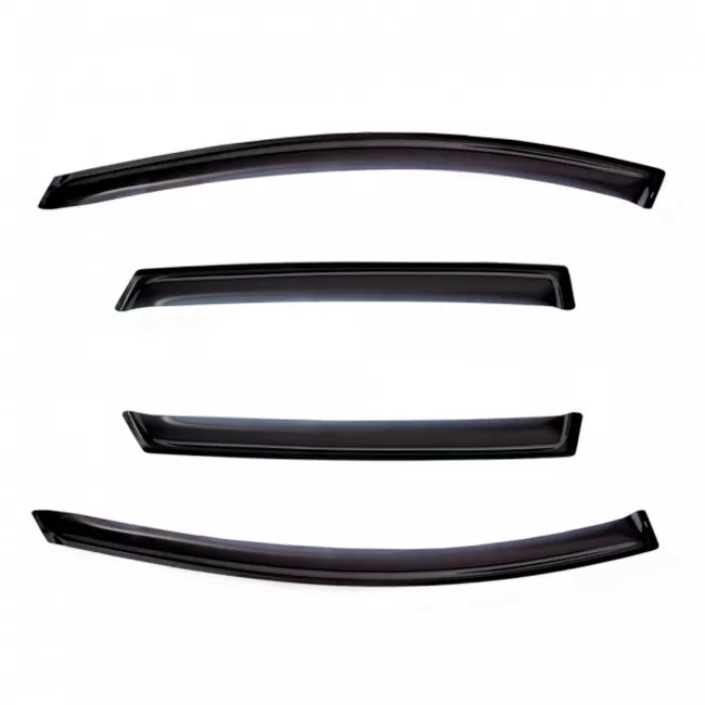 NLD.SLRRRS0532 Дефлектори вікон 4 door LAND ROVER RANGE ROVER SPORT 2005-2013, темний