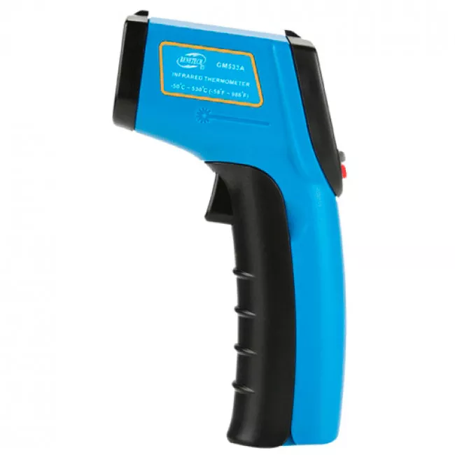 Пирометр инфракрасный бесконтактный BENETECH (цв дисплей) -50~530℃ (GM533A)