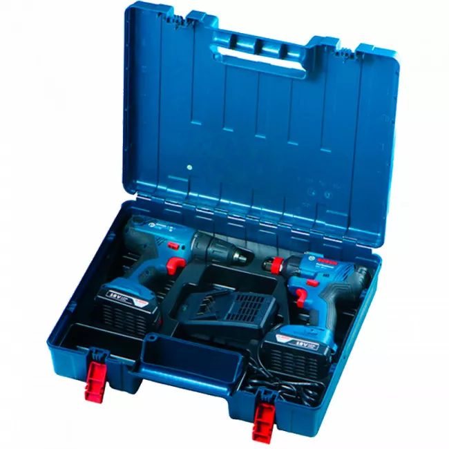 Шуруповерт BOSCH аккумуляторный GDX180-LI+GSR 180-LI (0.601.9G5.222)