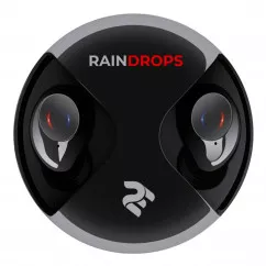 Наушники 2E RainDrops True Waterproof Black