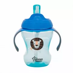Чашка-непроливайка с трубочкой Tommee Tippee 230 мл (470157) (30 065)