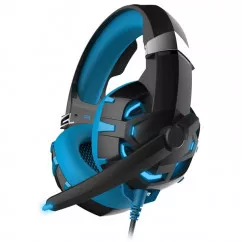 Гарнитура IT OMEGA VARR Headset OVH-5055 Hi-Fi Led Blue (OVH5055BL)