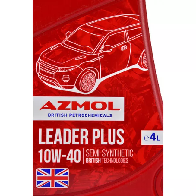 Моторна олива AZMOL LEADER PLUS 10W-40 4л (пластик)