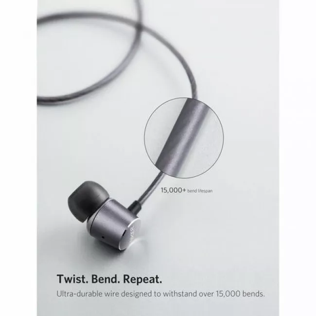 Навушники ANKER SoundBuds Verve with RC Gray