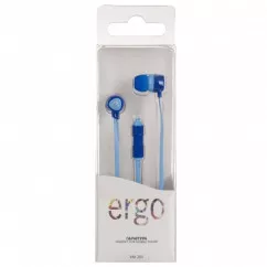 Наушники ERGO VM-201 Синий (HB-2115BL)
