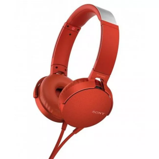 Наушники SONY MDR-XB550AP Красный (MDRXB550APR.E)