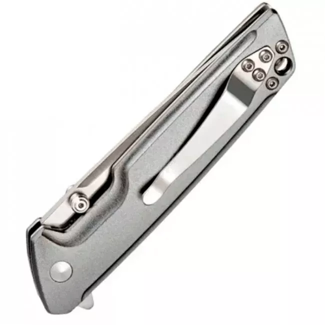 Нож складной Boker Magnum Straight Brother Aluminium (длина: 207мм, лезвие: 90мм) (227-1154)