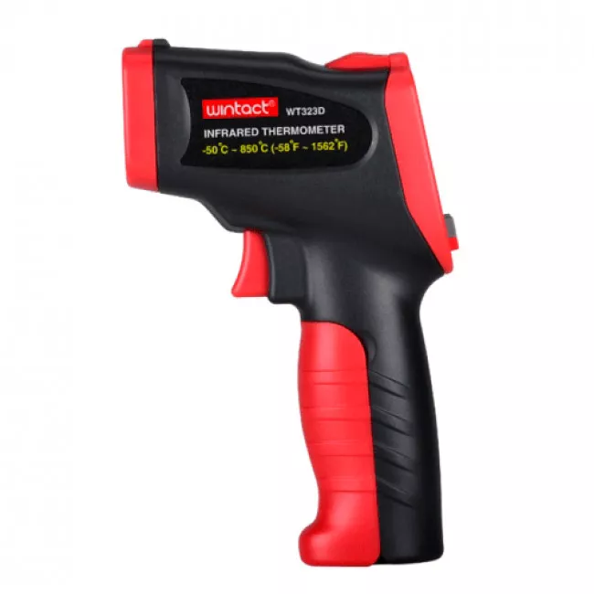 Пирометр инфракрасный бесконтактный WINTACT (цв дисплей) -50 ~ 850 ℃ (WT323D)