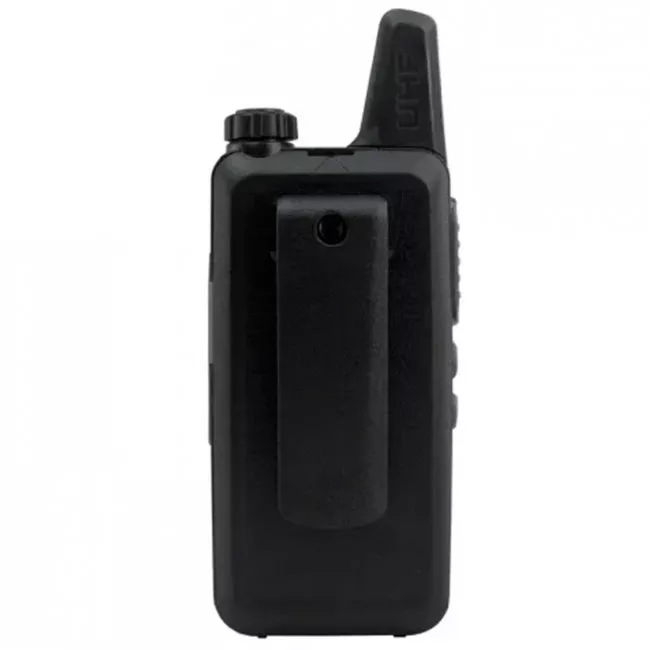 Рация Agent AR-T7 (2W, UHF, 400-470 MHz, до 10 км, 16 каналов, АКБ), черная (285-1012_black)