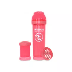 Twistshake антиколиковая бутылочка 330 мл, персиковая (24876) (78033)