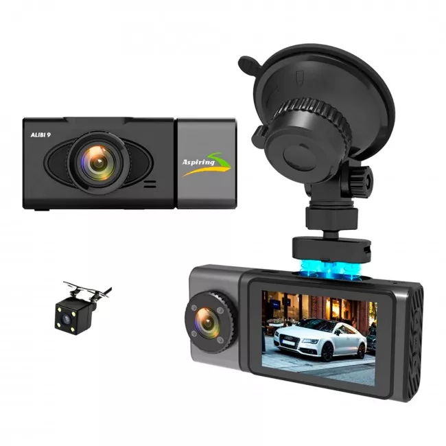 Видеорегистратор Aspiring Alibi 9, GPS, 3 Cameras, SpeedCam (CD1MP20GAL9)