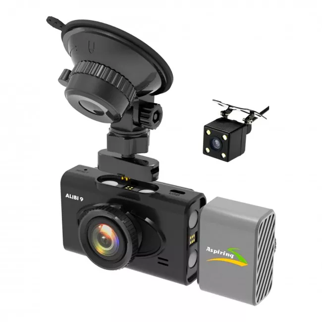 Видеорегистратор Aspiring Alibi 9, GPS, 3 Cameras, SpeedCam (CD1MP20GAL9)