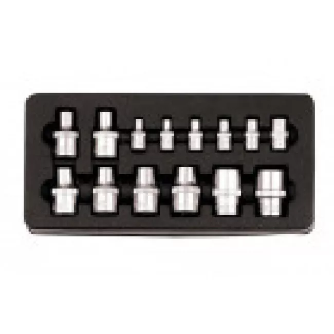 78-1414 Набор насадок торцевых CrV, E-TORX 14 шт (1/4 "-4/ 5/6/7/8/10  1/2 "- 10/11/12/14/16/18/20/22)