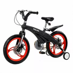 Детский велосипед Miqilong GN Черный 16` MQL-GN16-Black (MQL-GN16-BLACK)