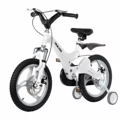 Детский велосипед Miqilong JZB Белый 16` MQL-JZB16-white (MQL-JZB16-WHITE)