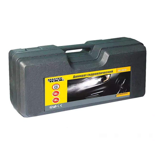 Домкрат гідравлічний MASTERTOOL 2т (86-3820)