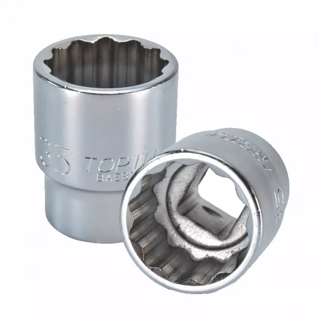 Головка торцевая 3/4" 35мм (12-гр.) TOPTUL (BAEB2435) Головка торцевая 3/4" 35мм (12-гр.) TOPTUL (BAEB2435)