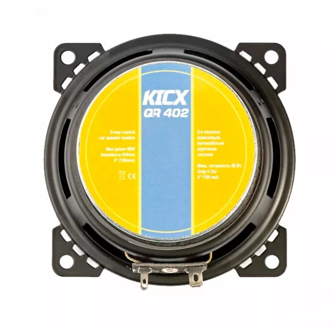 Коаксіальна автоакустика Kicx QR-402 (4065)