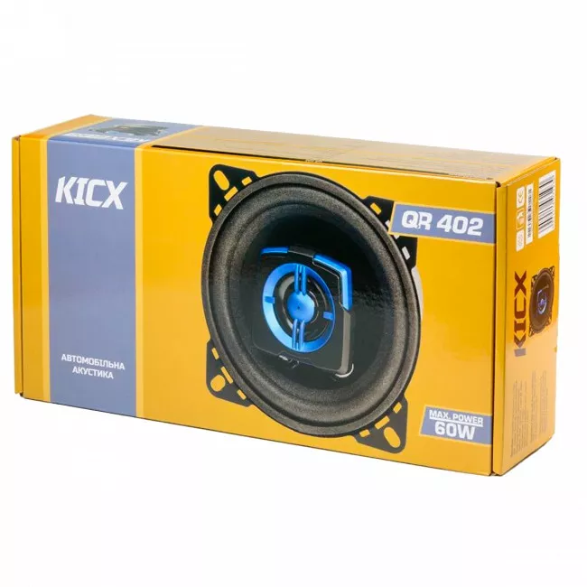 Коаксіальна автоакустика Kicx QR-402 (4065)