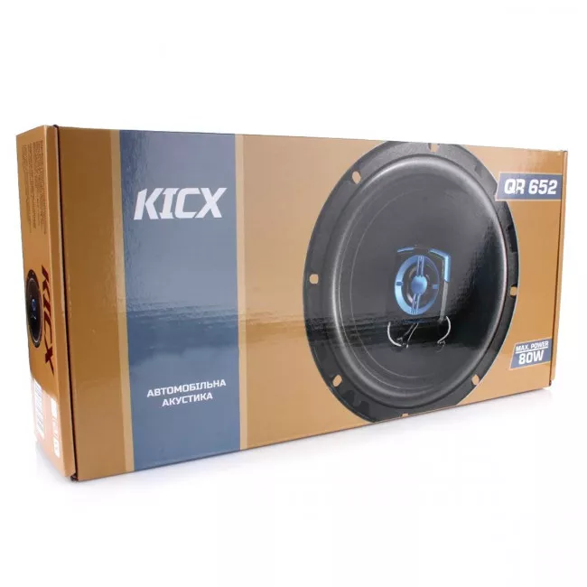 Коаксиальная автоакустика Kicx QR-652 (4069)