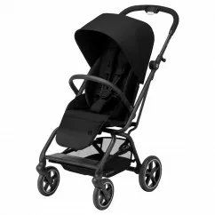 Коляска Cybex Eezy S Twist+ 2 BLK Deep Black black (с бампером) (520001957)